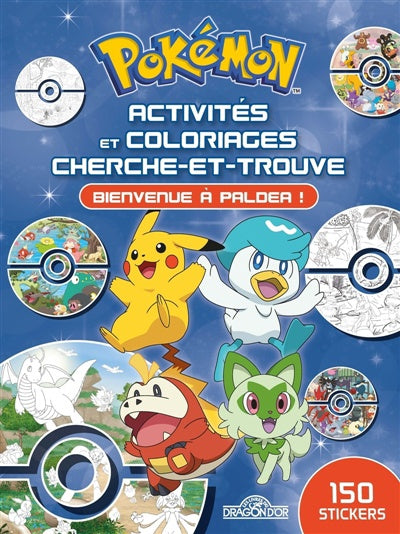 Pokémon : Activités et coloriages cherche-et-trouve