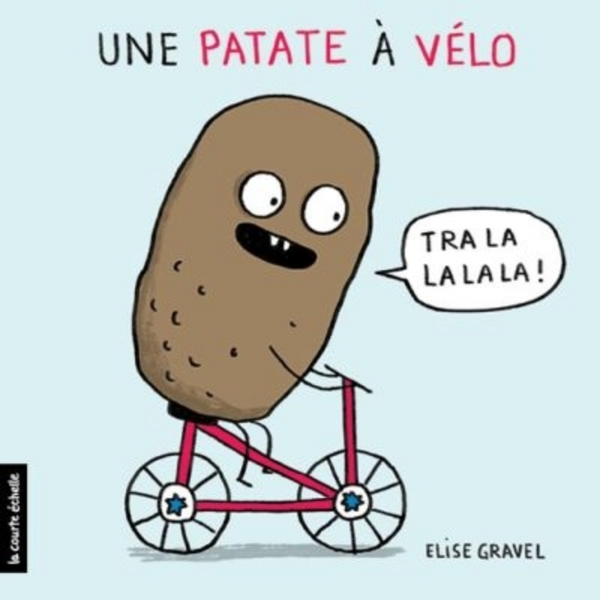 une patate à vélo