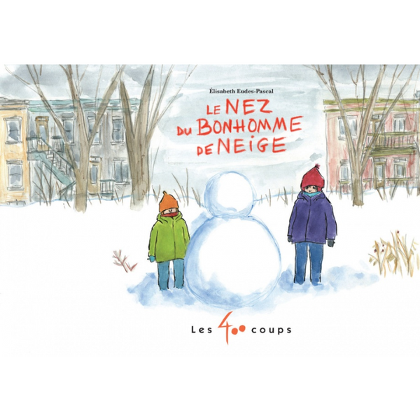 le nez du bonhomme de neige