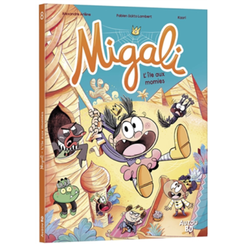 Migali T.8 : L'île aux momies