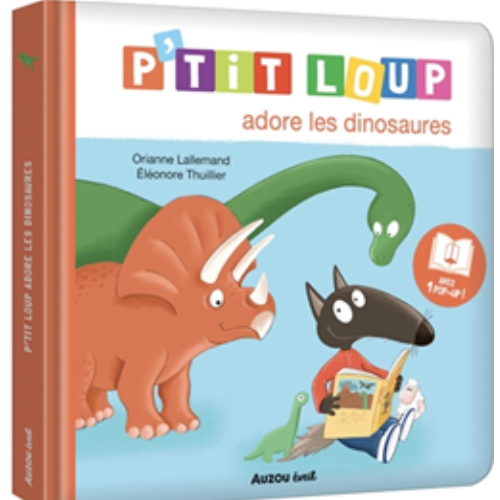 P'tit Loup adore les dinosaures