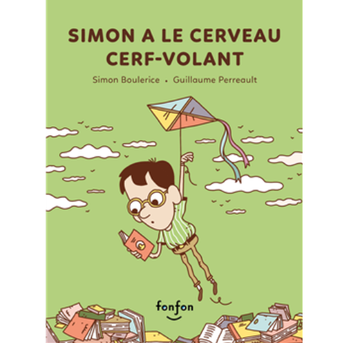 Simon a le cerveau cerf-volant