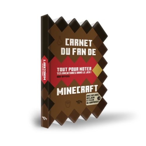 Carnet du fan de Minecraft