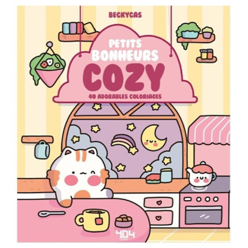 Petits bonheurs cosy : 40 adorables coloriages