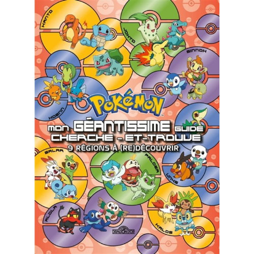 Pokémon : mon géantissime guide cherche-et-trouve