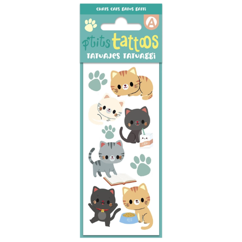 P'tits tattoos chats