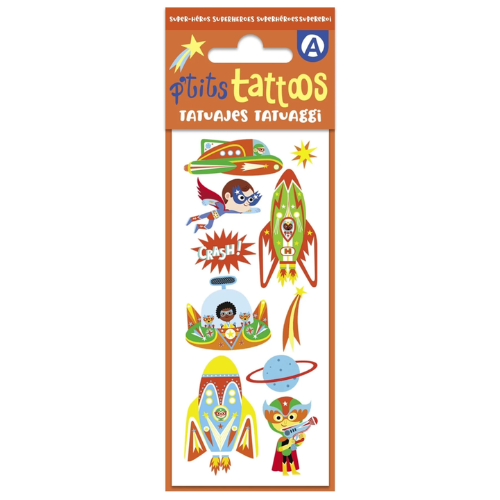 P'tits tattoos super-héros