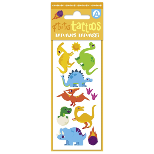 P'tits tattoos dinosaures