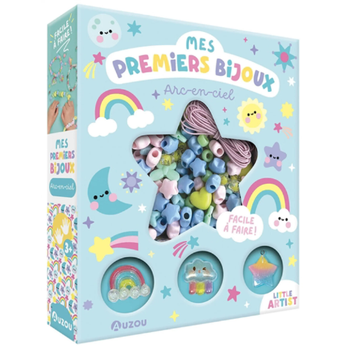 Mes premiers bijoux arc-en-ciel : facile à faire !