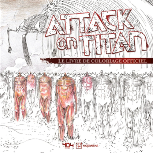 L'attaque des titans : Le livre de coloriage officiel