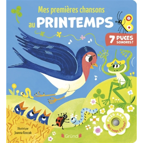 Mes premières chansons au printemps