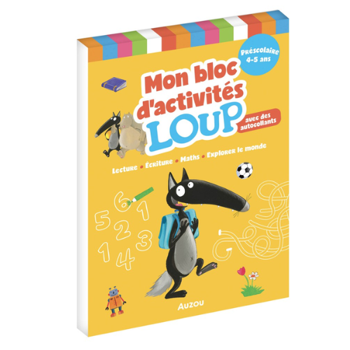Mon bloc d'activités loup - préscolaire