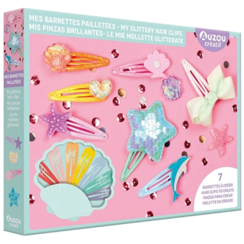 Mes barrettes pailletées : 7 barrettes à créer