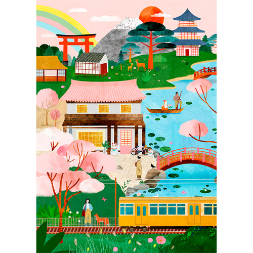 Rêverie du Japon, Laura Lhuillier (1000pcs)