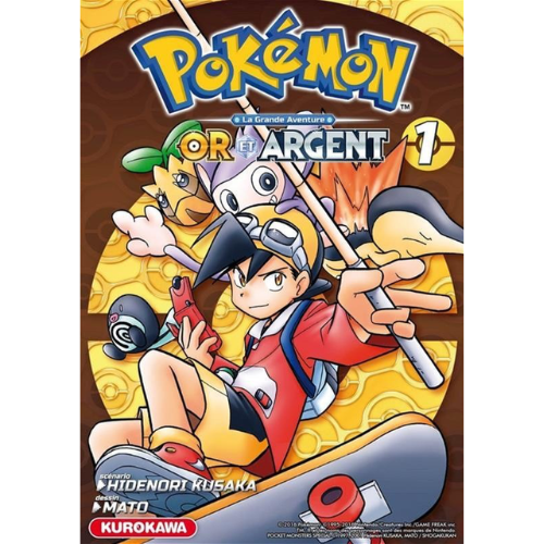 Pokémon Or et Argent : La grande aventure T.1