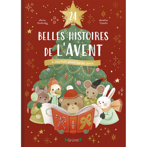 24 belles histoires de l'Avent : à déplier jour après jour