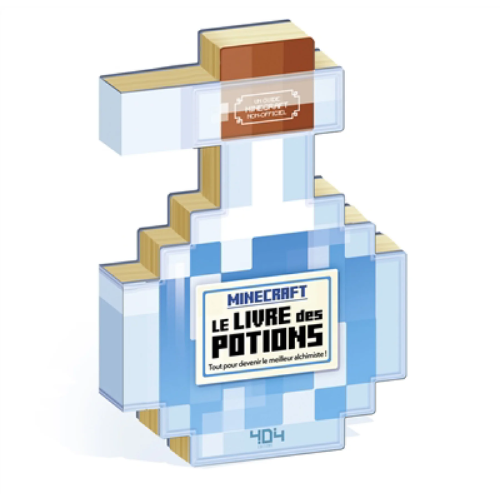 Minecraft, le livre des potions : tout pour devenir le meilleur alchimiste !
