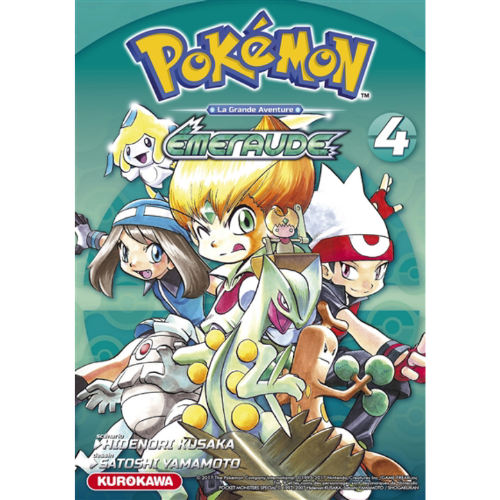 Pokémon : la grande aventure - Rouge Feu et Vert Feuille-Emeraude T.4
