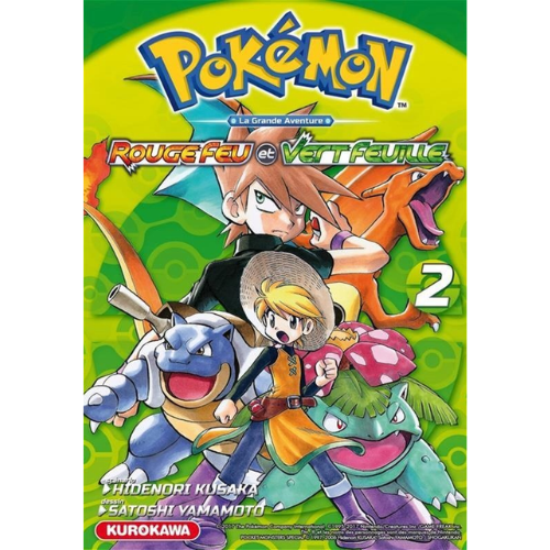 Pokémon : la grande aventure - Rouge Feu et Vert Feuille-Emeraude T.2
