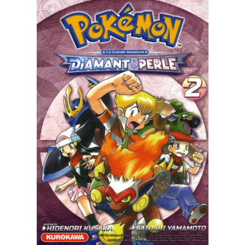 Pokémon : la grande aventure : Diamant et Perle T.2