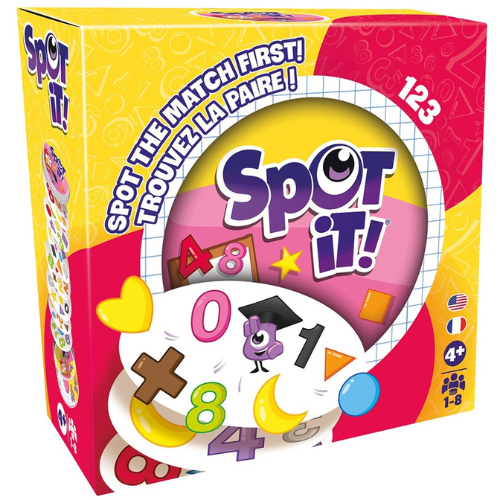 Dobble - Spot It! - 1,2,3 2025 Édition (Multilingue)