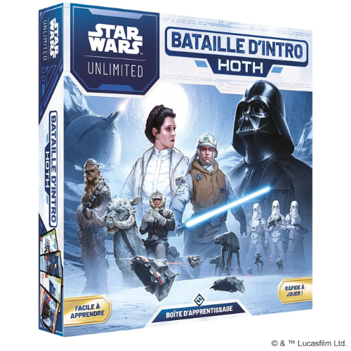 Star Wars Unlimited Bataille d'Intro Hoth (Version Française)