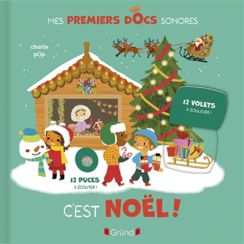 C'est Noël ! : 12 volets à soulever !