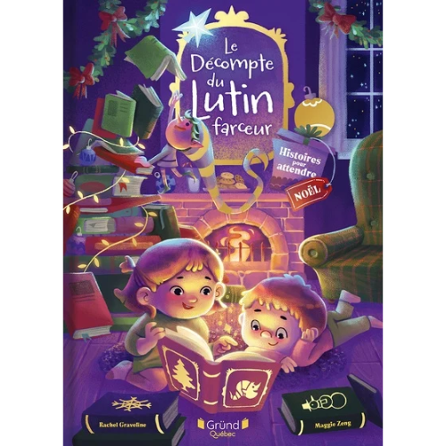 Le décompte du lutin farceur : 24 histoires pour attendre Noël