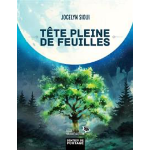 Tête pleine de feuilles