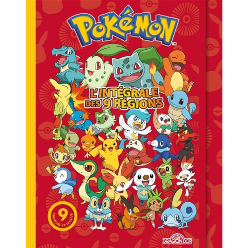 Pokémon : l'intégrale des 9 régions