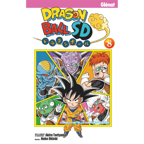 Dragon ball SD T.8 : Combat contre le commando Ginyu