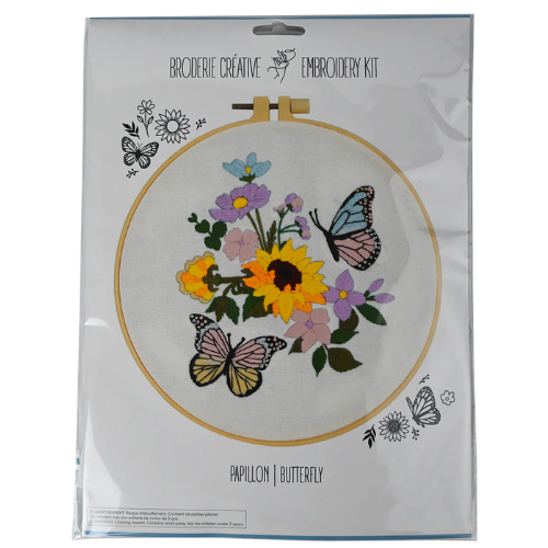 Kit de broderie - Papillon