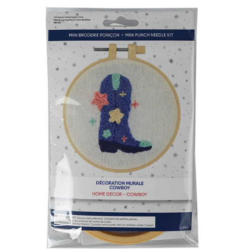 Kit mini punch needle - Cowboy