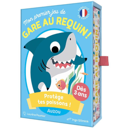 Mon premier jeu de gare au requin ! : protège tes poissons