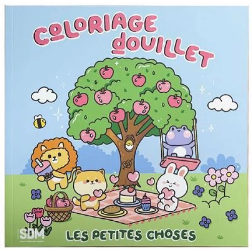 Coloriage douillet les petites choses