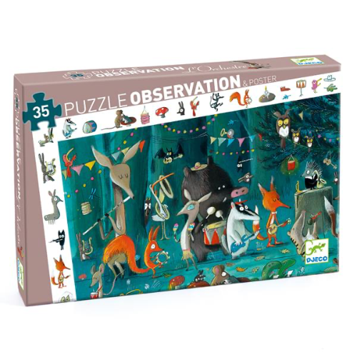Puzzle observation / L'orchestre / 35 pcs