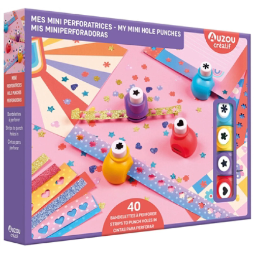 Mes mini perforatrices : 40 bandelettes à perforer