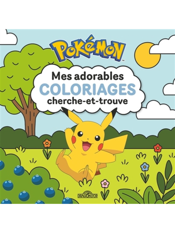 Pokémon : Mes adorables coloriages cherche-et-trouve