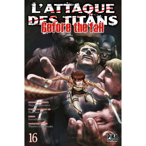 L' attaque des titans : before the fall T.16
