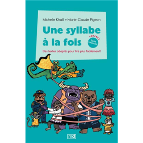 Une syllabe à la fois - coffret Série turquoise : Des textes adaptés pour lire plus facilement!