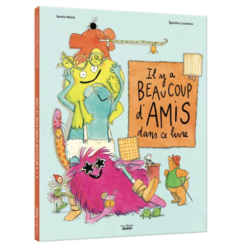 Il y a beaucoup d'amis dans ce livre