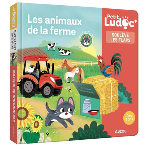 Les animaux de la ferme : soulève les flaps