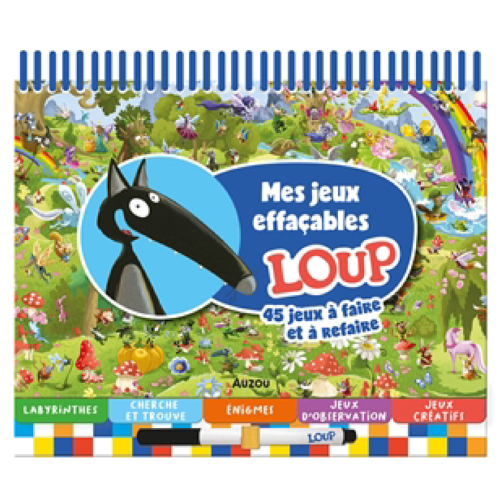 Mes jeux effaçables Loup