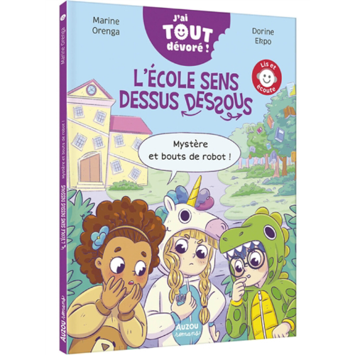 L'école sens dessus dessous : mystère et bouts de robot !
