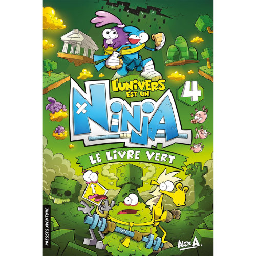 L'univers est un ninja T.4 : Le livre vert