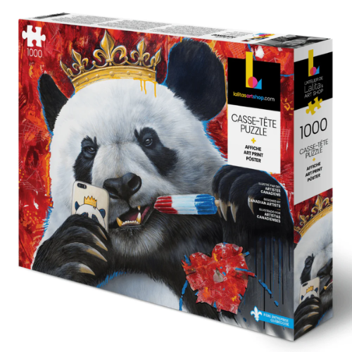 Jigsaw Puzzle «Selfie Panda»