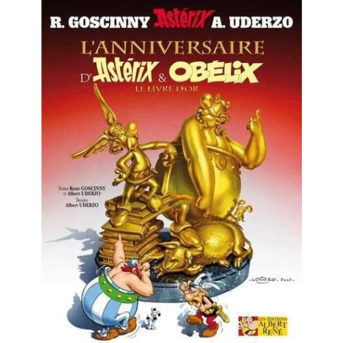 Une aventure d'Astérix T.34 : L'anniversaire d'Astérix & Obélix - le livre d'or