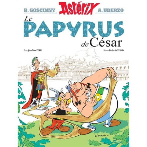 Astérix T.36 : Le papyrus de César