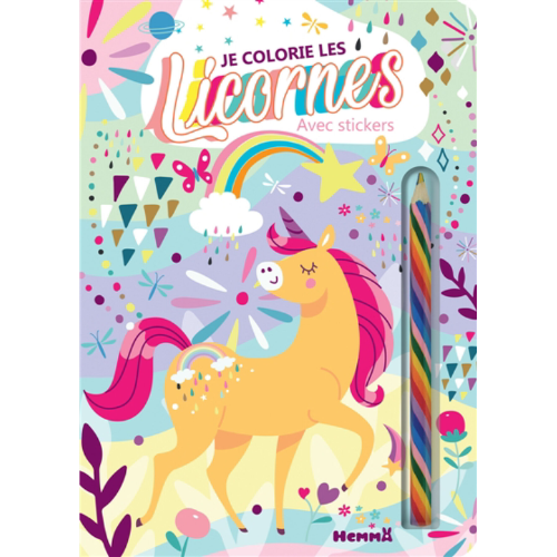 Je colorie les licornes