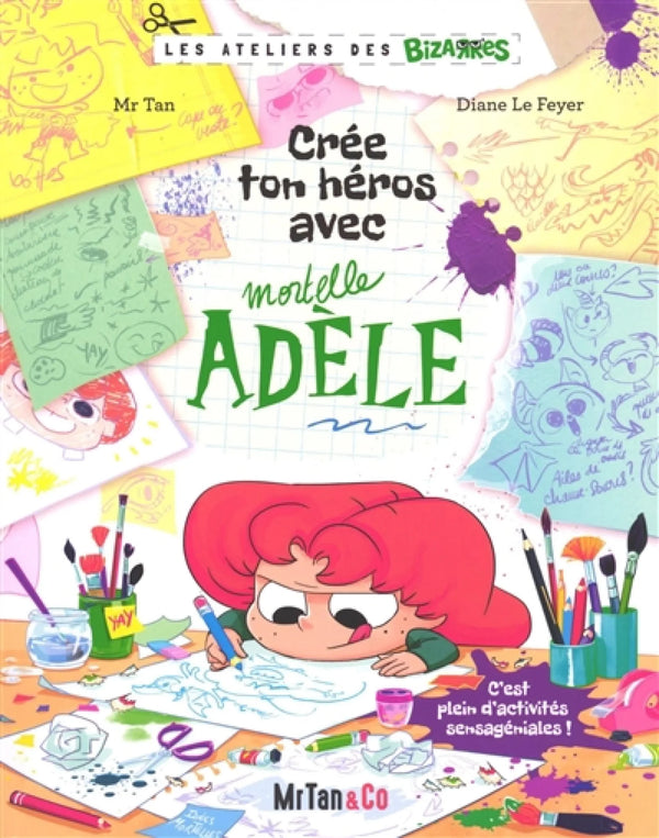 Crée ton héros avec Mortelle Adèle